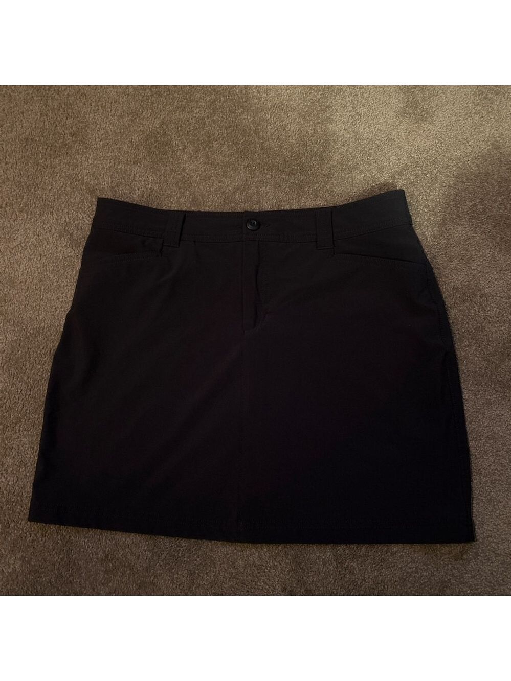 Women's Eddie Bauer Black Mini Skirt Size 10